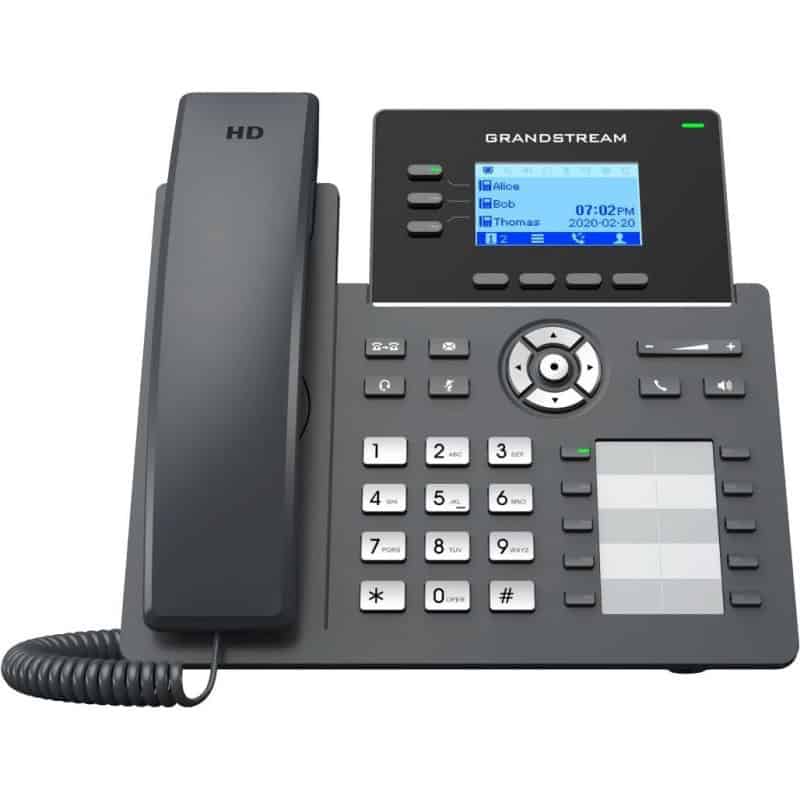 NTITLI0120_800 GrandStream IP Phone GRP2604 3 lineas AudioHD - Imagen 1