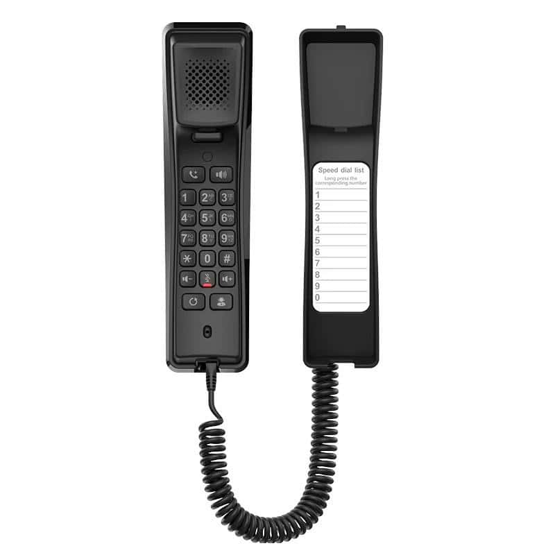 NTITLI0139_800 Fanvil H2U-B Teléfono IP Hotel, 2 Líneas SIP, PoE - Imagen 1