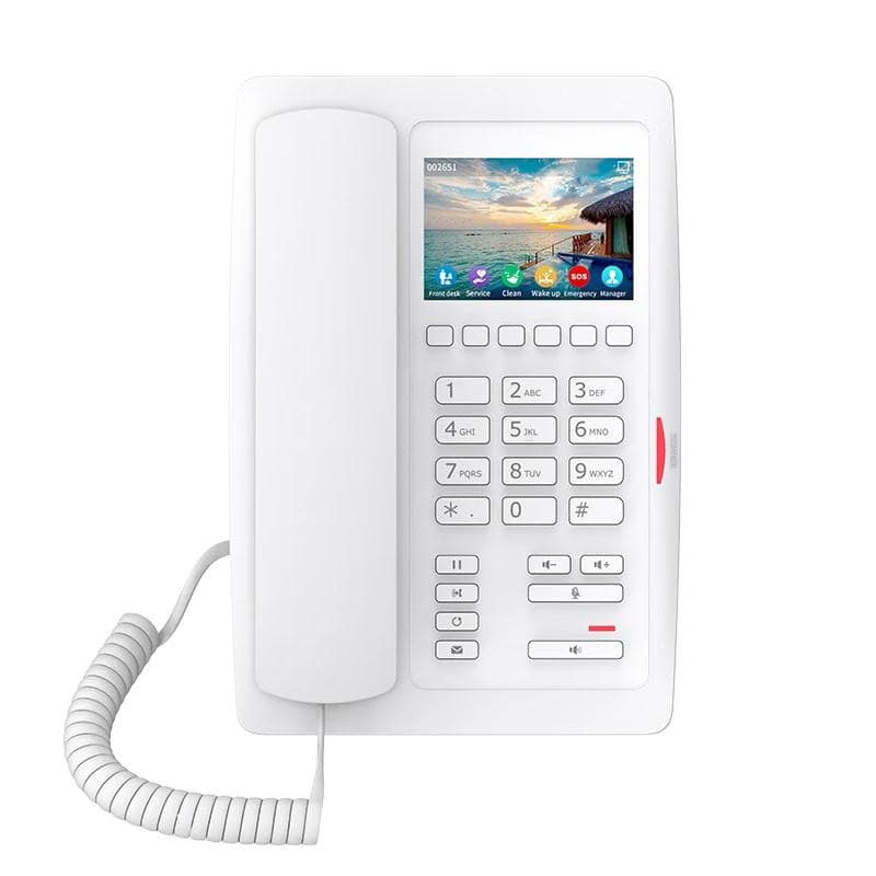 NTITLI0147_800 Fanvil H5W-W Hotel Teléfono IP, con PoE, WiFi 2.4G - Imagen 1