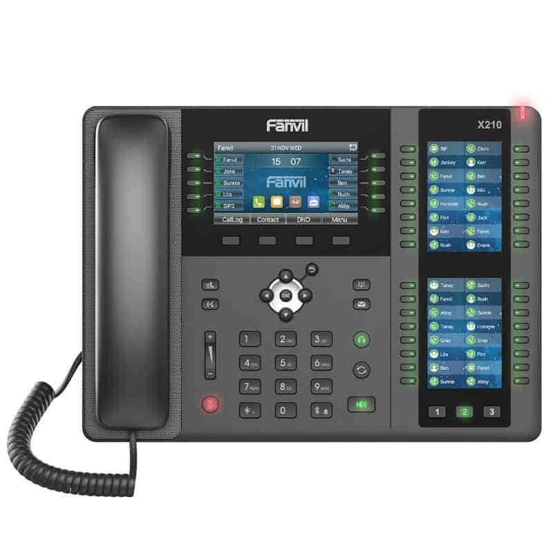 NTITLI0151_800 Fanvil X210, 20 líneas SIP, 106 teclas DSS - Imagen 1