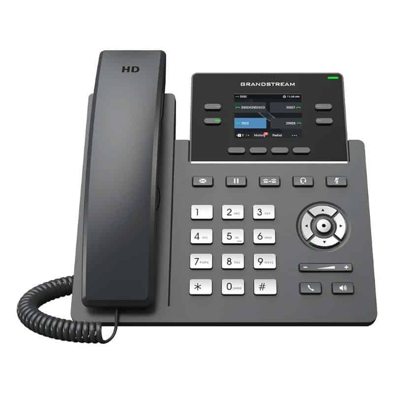 NTITLI0161_800 GrandStream IP Phone GRP2612 4 lineas 2x10/100 - Imagen 1