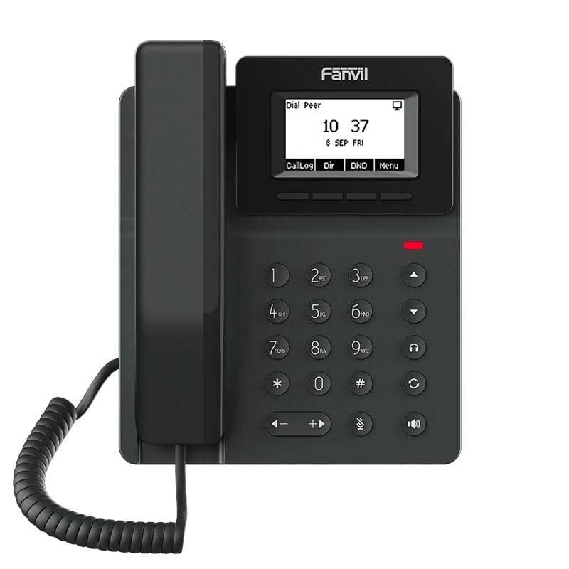 NTITLI0182_800 Fanvil V50G 2 líneas SIP 2.3"pantalla PoE 2xGbE - Imagen 1