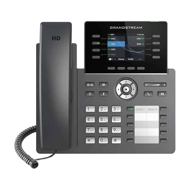NTITLI0199_800 GrandStream IP Phone GRP2634 8 línea 4 SIP WiFi BT - Imagen 1