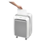 Fellowes Destructora LX211 Blanca microcor. 2x12mm - Imagen 3