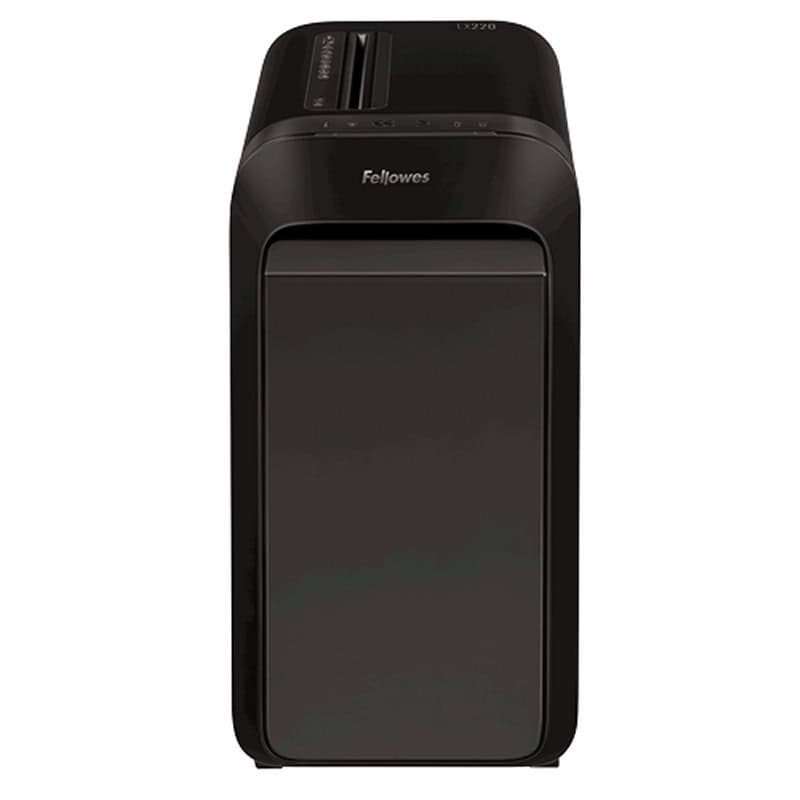 OMQDES0055_800 Fellowes Destructora LX220 MiniCorte 4x12mm Negra - Imagen 1