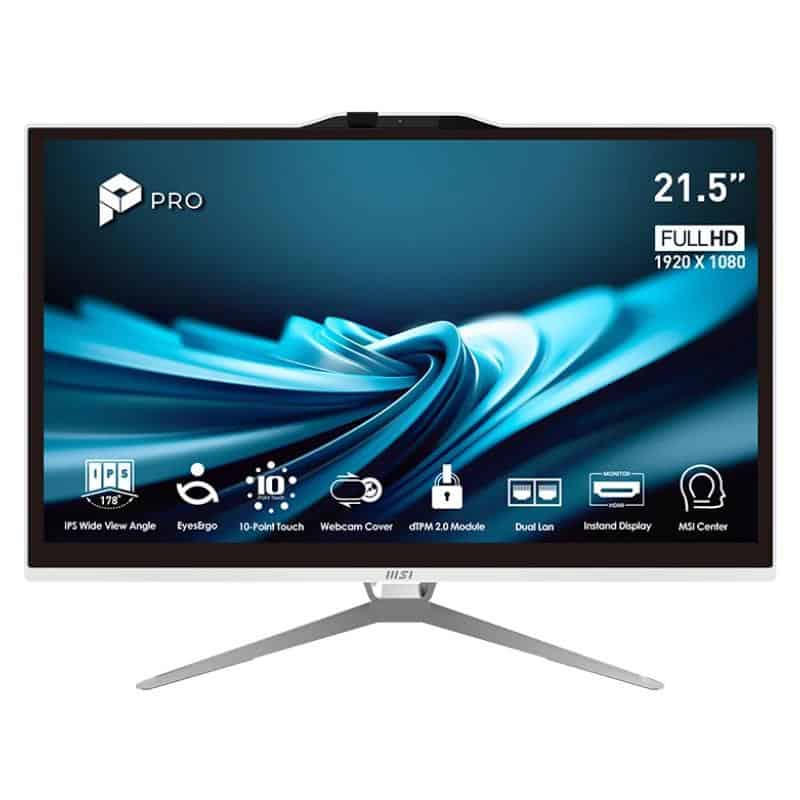 PPCAIO0777_800 MSI Pro AP222T-614EU i3-14100 8 512 W11H 22" tac.B - Imagen 1