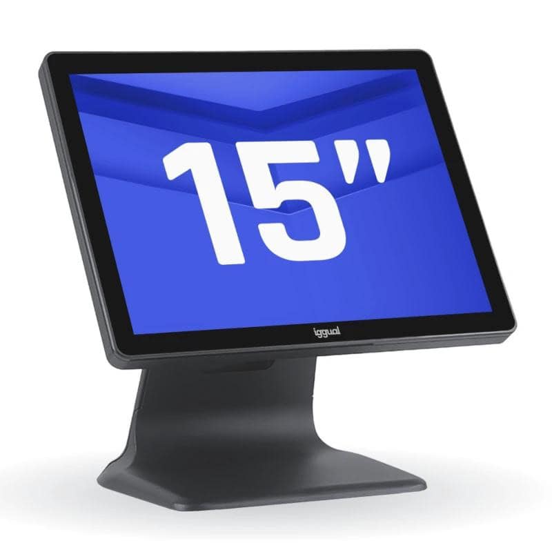 PPCTPV0224_800 iggual TPV AIO 15" N100 4GB+128GB 6USB WiFi no SO - Imagen 1