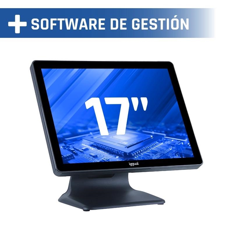 PPCTPV0288_800 iggual TPV 17" i5 8+256GB W11Pro + Software - Imagen 1