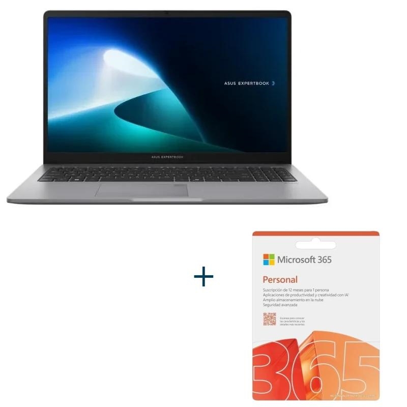 PPOPOR7637_800 Asus P1503CVA-S72048X C7-240H W11P + O365 Persona - Imagen 1