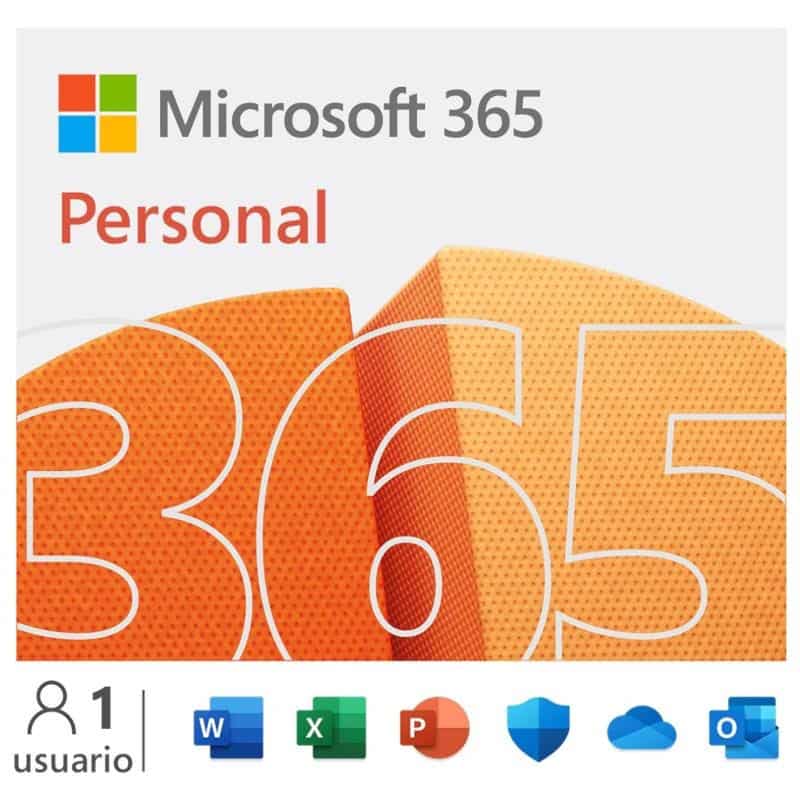 WAPSOF0145_800 Microsoft 365 Personal 1 año ESD - Imagen 1