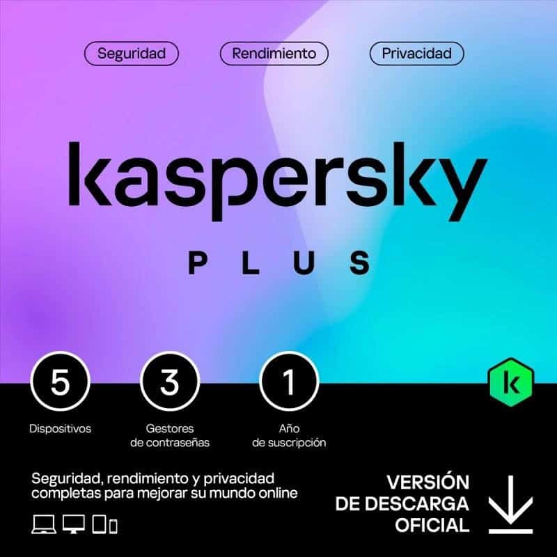 WSSVHO0533_800 Kaspersky Plus 5L/1A ESD - Imagen 1