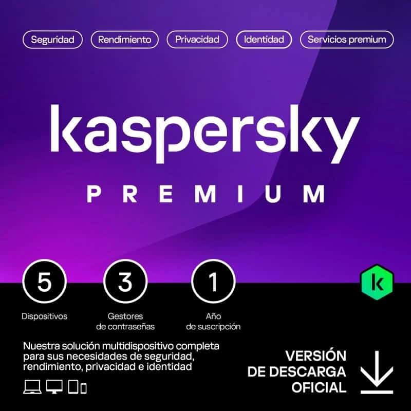 WSSVHO0537_800 Kaspersky Premium 5L/1A ESD - Imagen 1