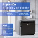 iggual Impresora Térmica TP9000 USB+RJ45+RJ45RS232 - Imagen 4