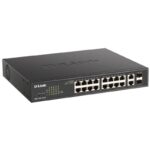 D-Link DGS-1100-18PV2 Switch 16xGb 2xSFP PoE+ - Imagen 2
