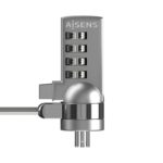 Aisens Cable Seguridad  cerradura combinacion 1.5M - Imagen 3