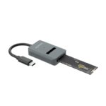 Aisens USB-C Dock M.2 Sata/Nvme-Usb3.1 Gen2 Gris - Imagen 3