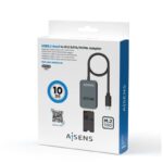Aisens USB-C Dock M.2 Sata/Nvme-Usb3.1 Gen2 Gris - Imagen 4