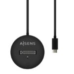 Aisens USB-C Dock M.2 Sata/Nvme-Usb3.1 Gen2 Negra - Imagen 2