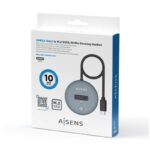 Aisens USB-C Dock M.2 Sata/Nvme-Usb3.1 Gen2 Gris - Imagen 4