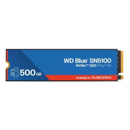 WD Blue SN5100 SSD 500GB NVMe Gen4 6600MB-s