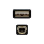 Nanocable Cable USB 2.0 Impresora Ferrita  3.0 M - Imagen 3