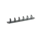 2LAN Panel Pasacables de Anillas 19" 1U Metal - Imagen 2