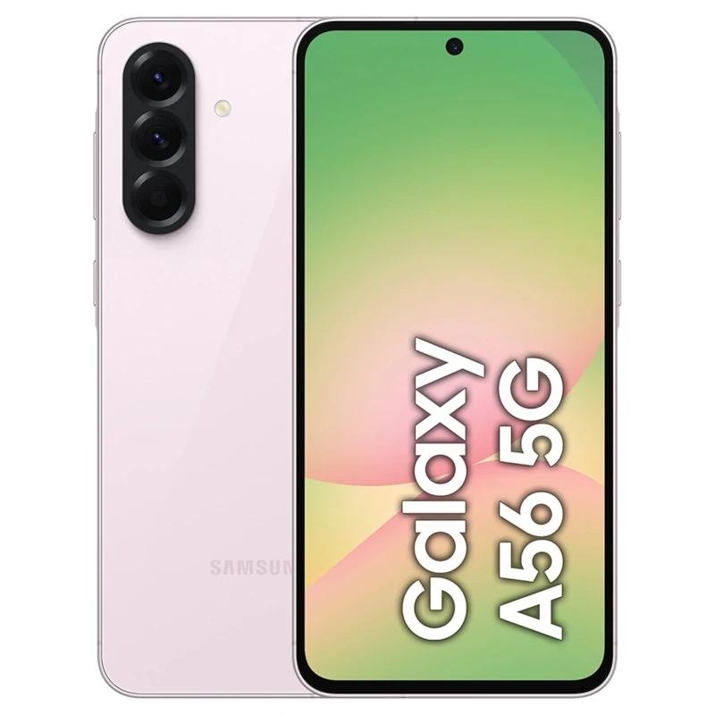 NTETMO2801_800 Samsung Galaxy A56 5G 6.7" FHD+ 128GB 8GB Pink - Imagen 1